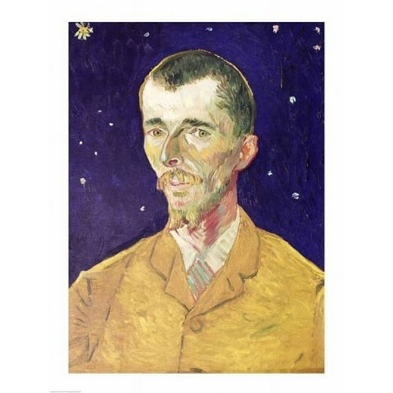 Posterazzi BALXIR39173LARGE Portrait of Eugene Boch Poster Print by Vincent Van Gogh - 24 x 36 in. - Large
