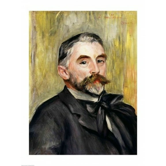 Posterazzi BALXIR39279 Portrait of Stephane Mallarme Poster Print by Pierre-Auguste Renoir - 18 x 24 in.