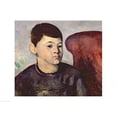 thumbnail image 1 of Posterazzi BALXIR394902 Portrait of The Artists Son 1881-82 Poster Print by Paul Cezanne - 24 x 18 in., 1 of 1