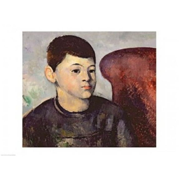 Posterazzi BALXIR394902 Portrait of The Artists Son 1881-82 Poster Print by Paul Cezanne - 24 x 18 in.