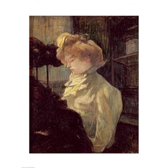Posterazzi BALXIR60286 The Milliner 1900 Poster Print by Henri De Toulouse-Lautrec - 18 x 24 in.