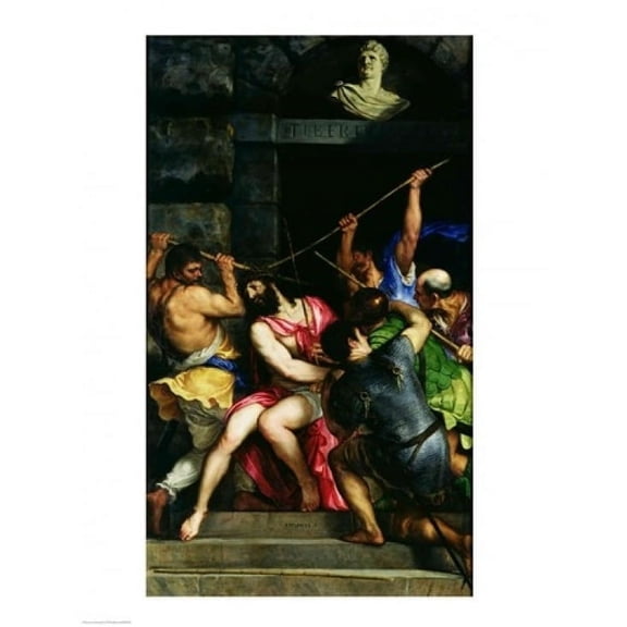 Posterazzi BALXIR60349 The Crowning with Thorns Poster Print by Titian - 18 x 24 in.