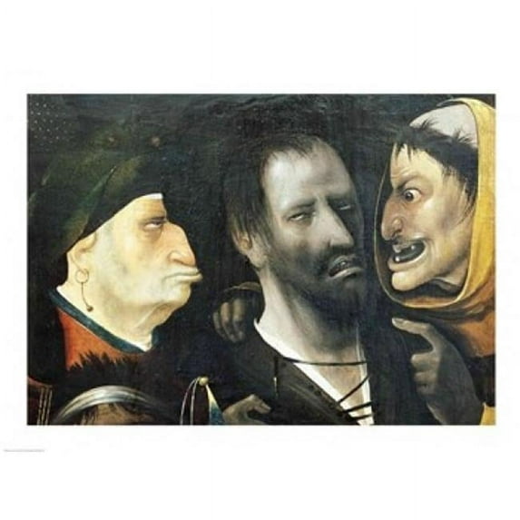 Posterazzi BALXIR61229 The Carrying of The Cross Detail Poster Print by Hieronymus Bosch - 24 x 18 in.