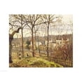thumbnail image 1 of Posterazzi BALXIR8079 Winter Landscape at Louveciennes C.1870 Poster Print by Camille Pissarro - 24 x 18 in., 1 of 1