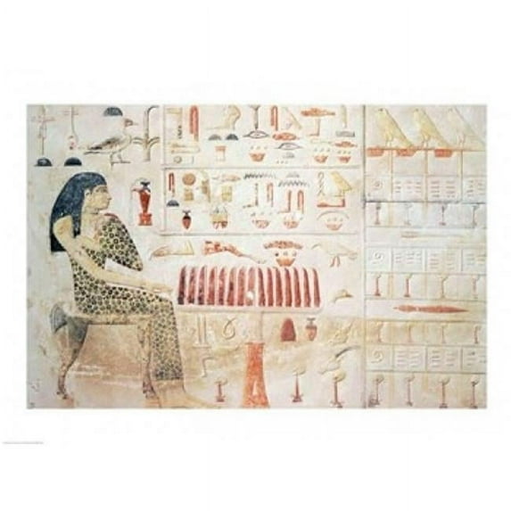 Posterazzi BALXIR93799LARGE Stela of Princess Nefertiabet Poster Print - 36 x 24 in. - Large