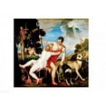 thumbnail image 1 of Posterazzi BALXJL144078 Venus & Adonis 1553 Poster Print by Titian - 24 x 18 in., 1 of 1