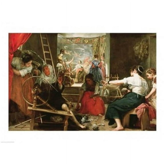 Posterazzi BALXJL187595 The Spinners Poster Print by Diego Velazquez - 24 x 18 in.