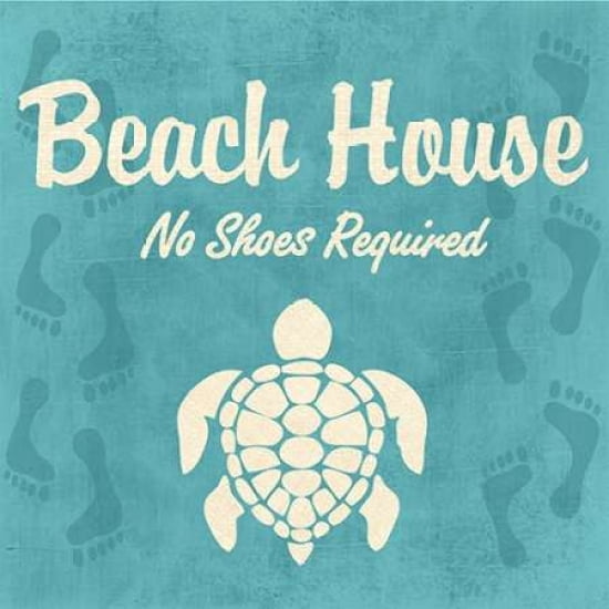 Posterazzi BEACH HOUSE Canvas Art - Piper Ballantyne (24 x 24)