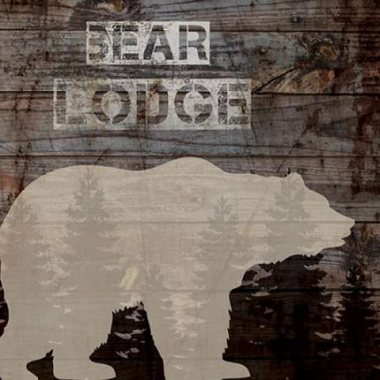 Posterazzi BEAR LODGE Canvas Art - Piper Ballantyne (24 x 24)