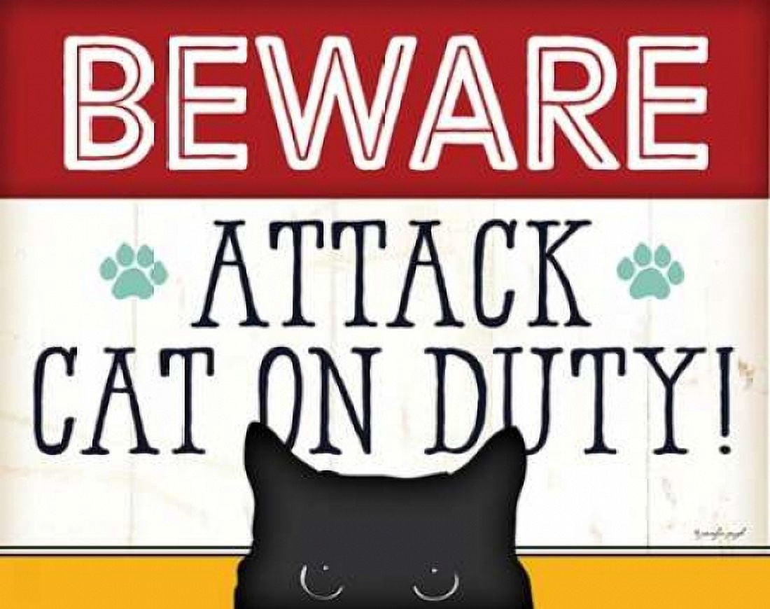 Posterazzi BEWARE - Color Canvas Art - Jennifer Pugh (22 x 28)