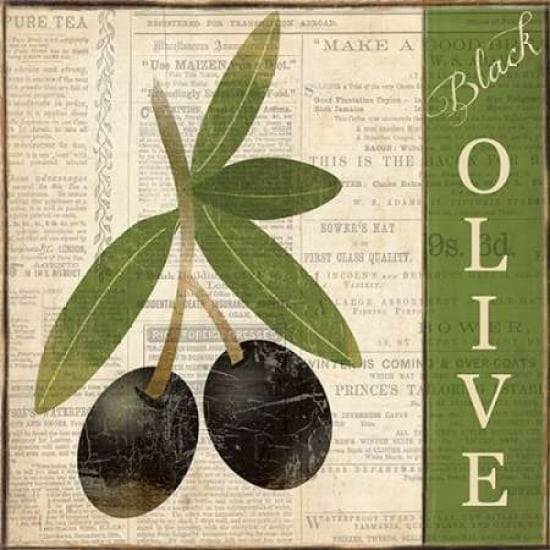Posterazzi BLACK OLIVE Canvas Art - Piper Ballantyne (24 x 24)