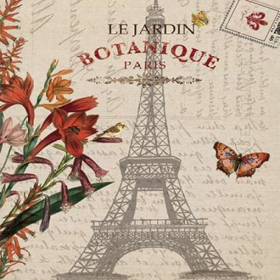 Posterazzi BOTANIQUE PARIS Canvas Art - Piper Ballantyne (24 x 24)
