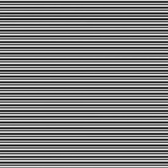 Posterazzi BW Stripes Canvas Art - Linda Woods (24 x 24)