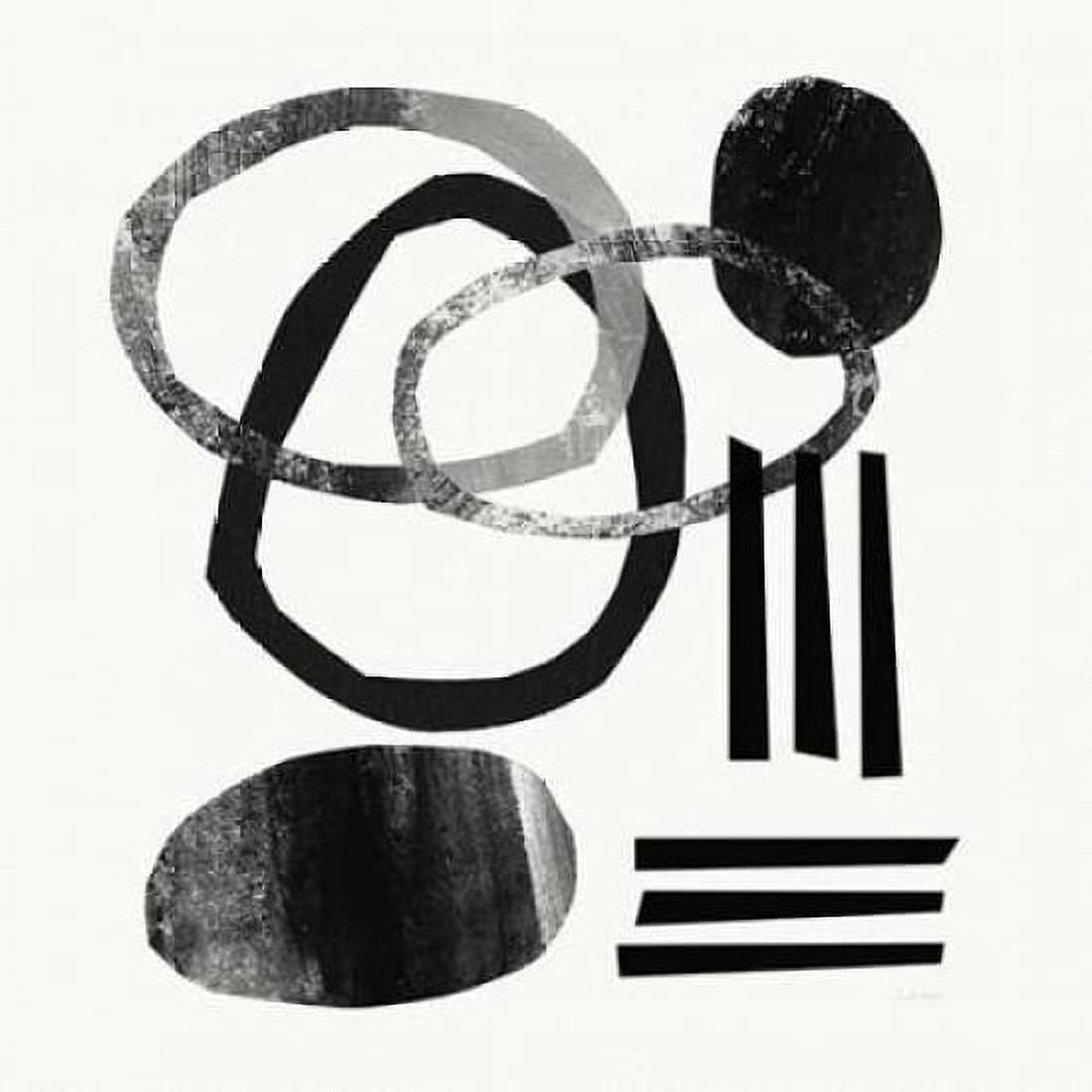 Posterazzi BW Zen I Canvas Art - Linda Woods (24 x 24)