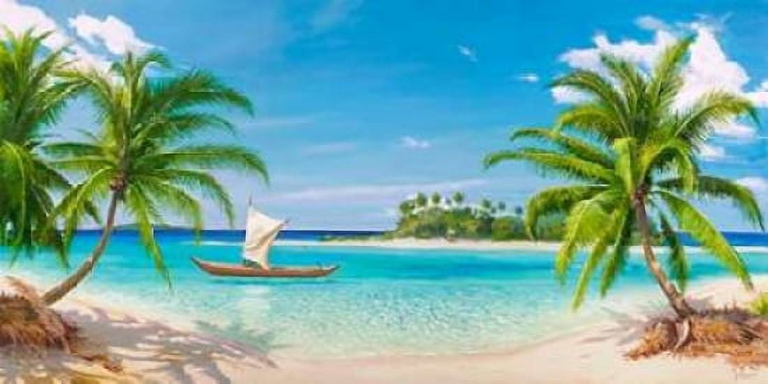 Posterazzi Baia tropicale Canvas Art - Adriano Galasso (10 x 20)