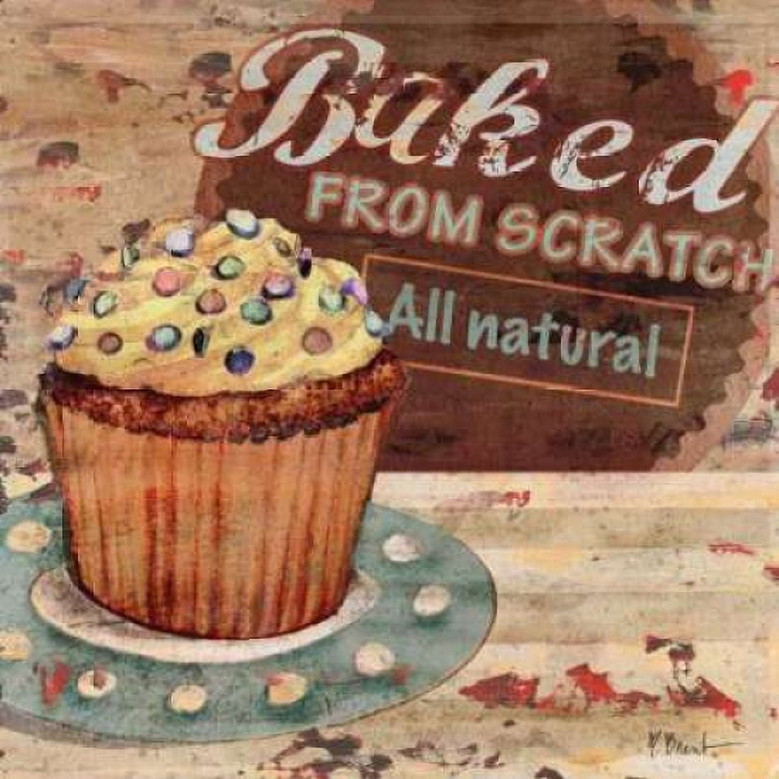Posterazzi Baking Sign II Canvas Art - Paul Brent (24 x 24)