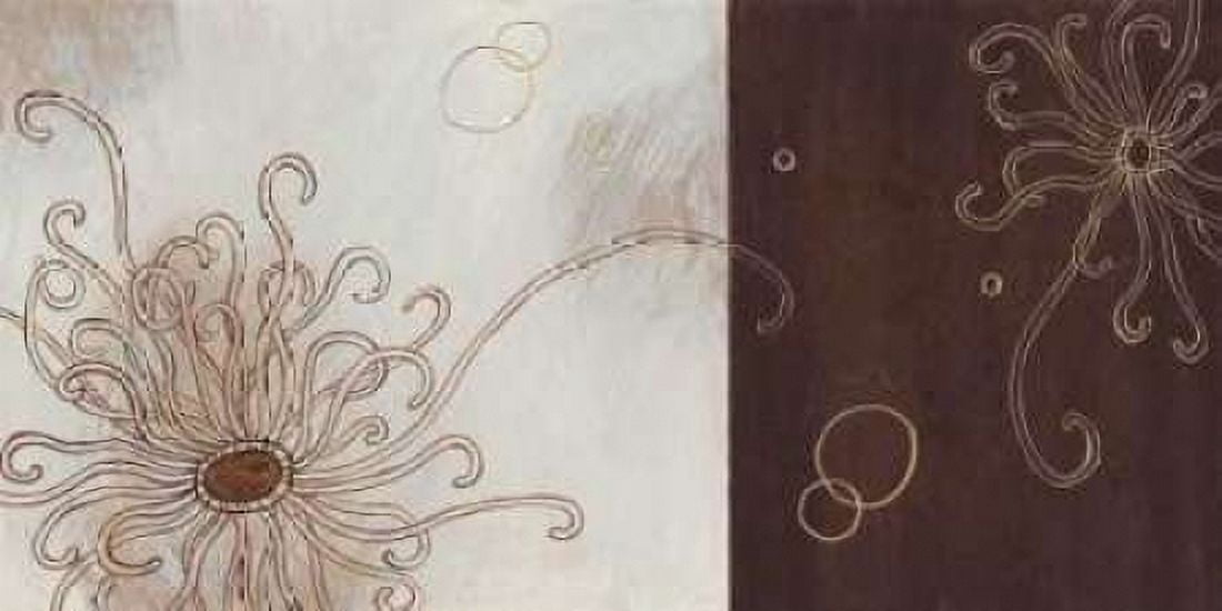 Posterazzi Balancing Blossoms II Canvas Art - Arleigh Wood (24 x 48)