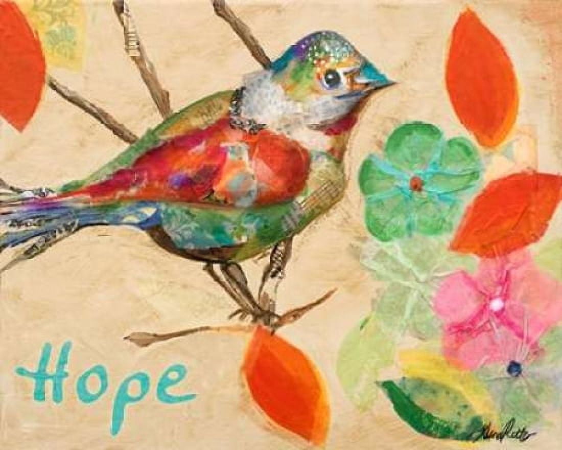 Posterazzi Band of Inspired Birds III Canvas Art - Gina Ritter (24 x 30)