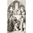 thumbnail image 1 of Posterazzi The Baptism of Ethelbert King of Kent, C. 552-616 by St. Augustine At Canterbury In 597 Engraved by R. Anderson After W. Dyce From The Book -Illustrations of English & Scottish, 1 of 3
