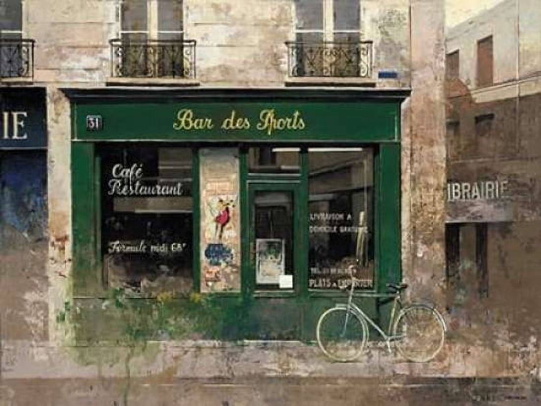 Posterazzi Bar des Sports Canvas Art - Chiu Tak Hak (22 x 28)