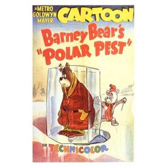 Posterazzi Barney Bears Polar Pest Movie Poster - 11 x 17 in.