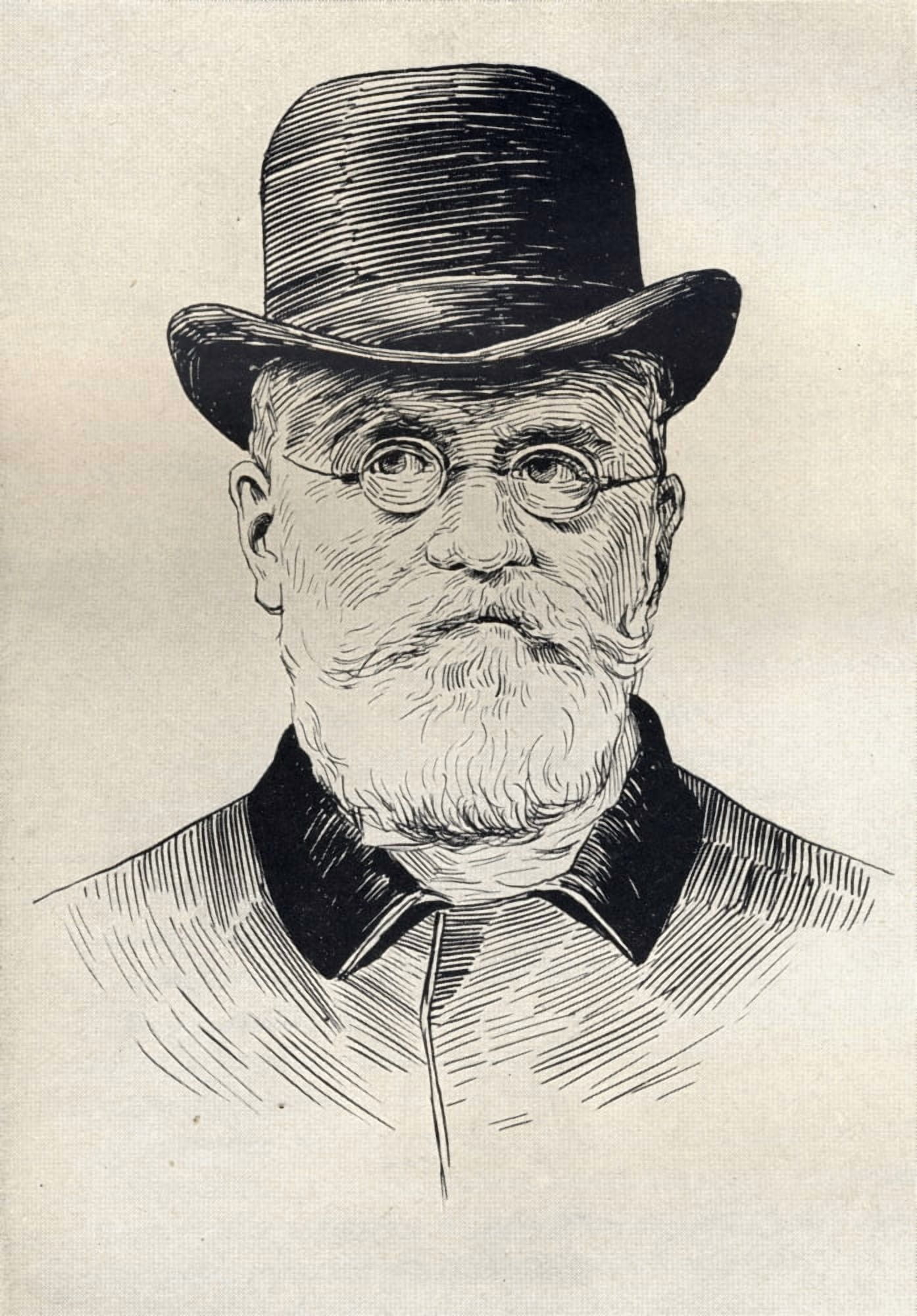 Posterazzi Baron Frederick Von Holstein Aka The Grey Eminence Of The German Foreign Office 1837-1909 Canvas Art - Ken Welsh Design Pics (24 x 34)