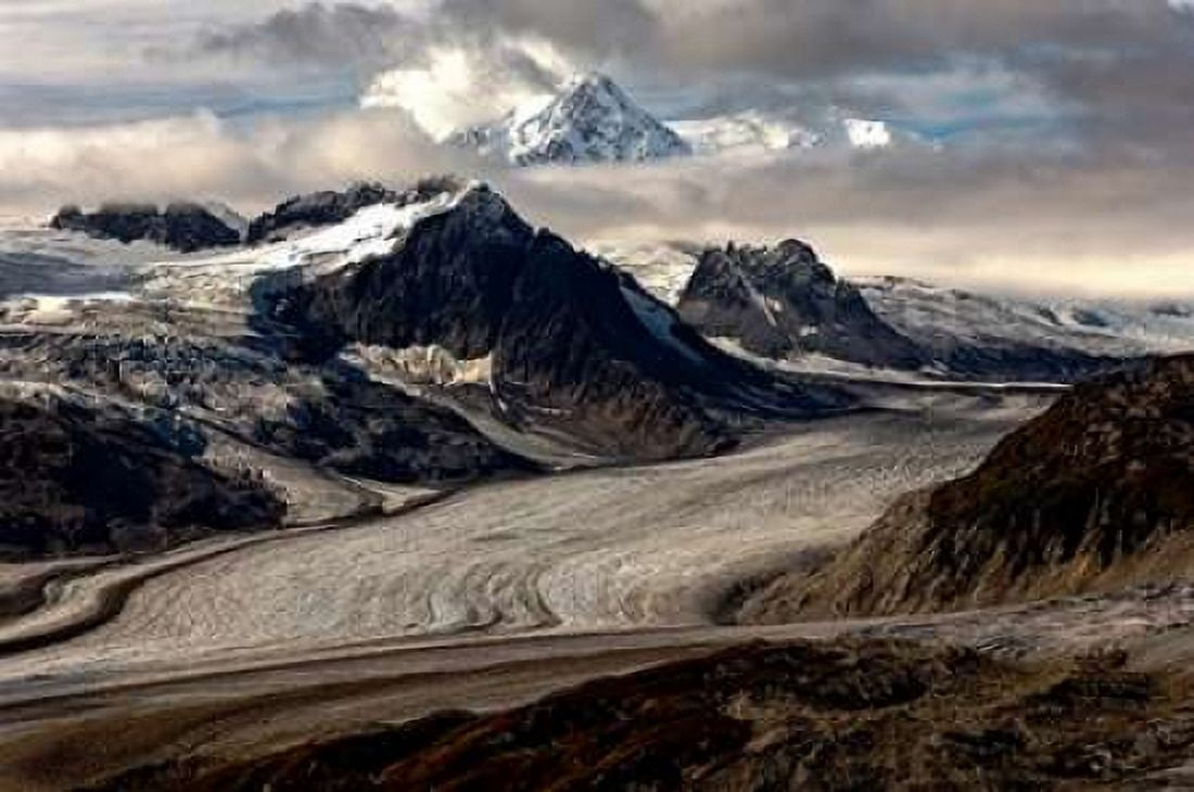 Posterazzi Barrett Glacier Canvas Art - John Stalowy (20 x 28)