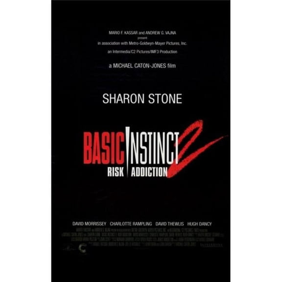 Posterazzi  Basic Instinct 2 Risk Addiction Movie Poster - 11 x 17 in.