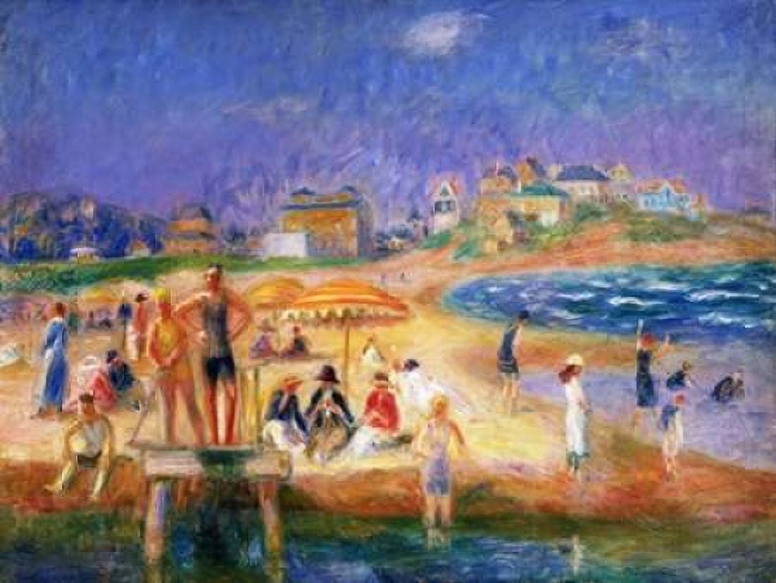 Posterazzi Bass Rocks Gloucester Canvas Art - William James Glackens (22 x 28)