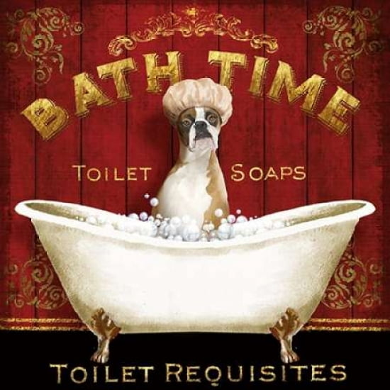 Posterazzi Bath Time Canvas Art - Conrad Knutsen (24 x 24)