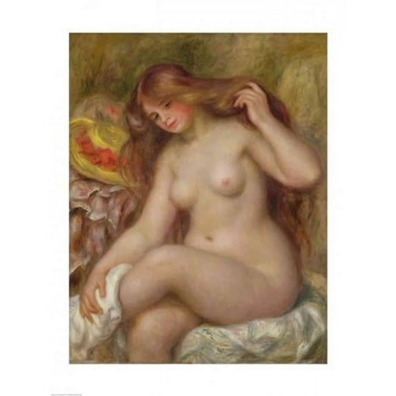 Posterazzi BALBAL72604 Bather C.1903 Poster Print by Pierre-Auguste Renoir - 18 x 24 in.