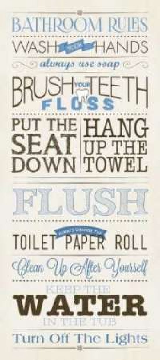 Posterazzi Bathroom Canvas Art - Stephanie Marrott (24 x 48)