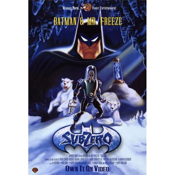 Batman & Mr. Freeze: SubZero Movie Poster Print (27 x 40)