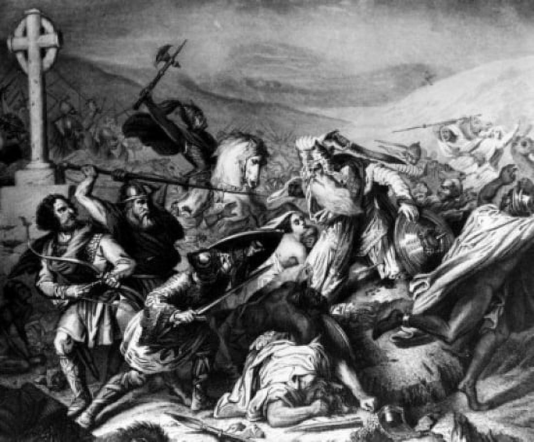 Posterazzi Battle scene Canvas Art - (24 x 36)