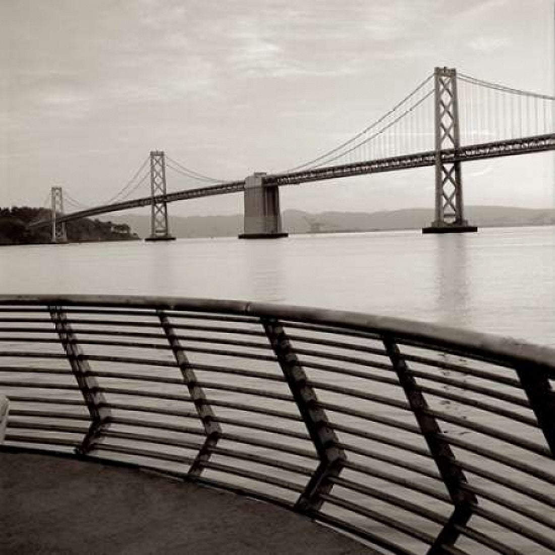 Posterazzi Bay Bridge - 3 Canvas Art - Alan Blaustein (24 x 24)