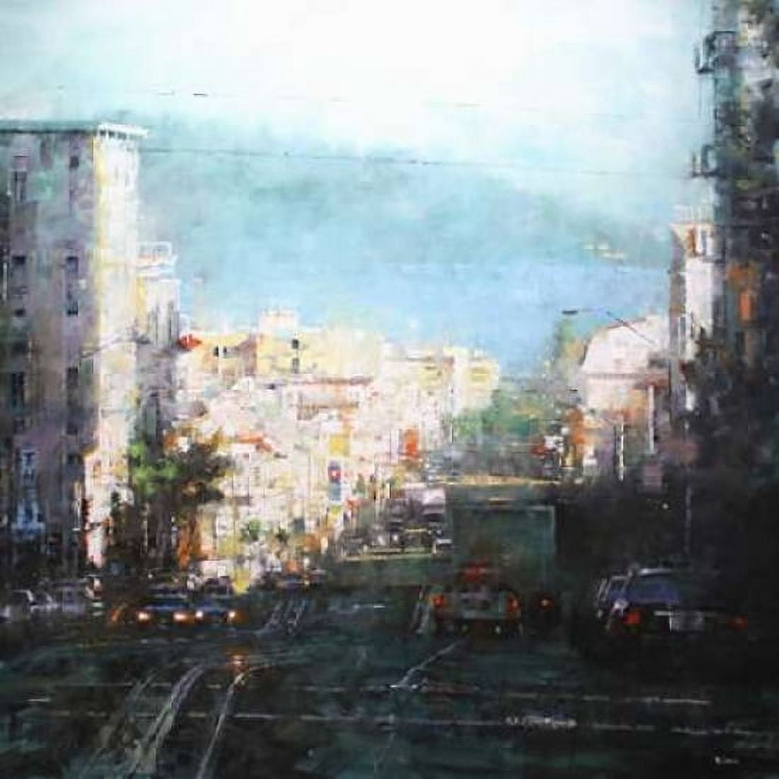 Posterazzi Bay Mist Canvas Art - Mark Lague (24 x 24)