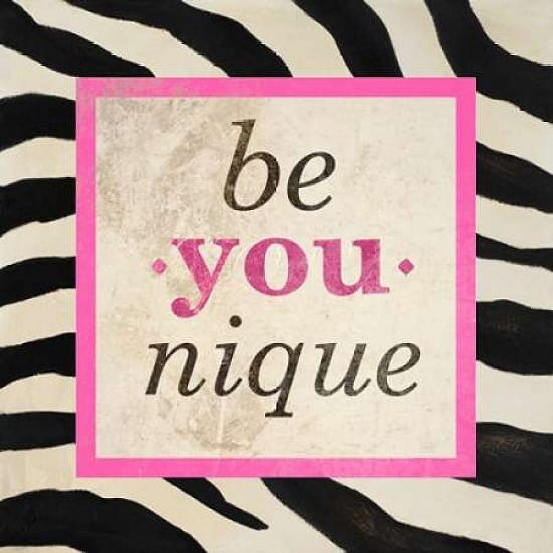 Posterazzi Be-You-Nique Canvas Art - Patricia Pinto (24 x 24)