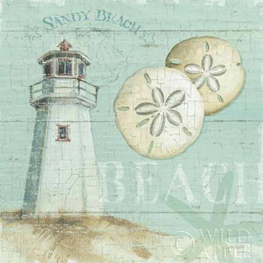 Posterazzi Beach House I Canvas Art - Lisa Audit (24 x 24)