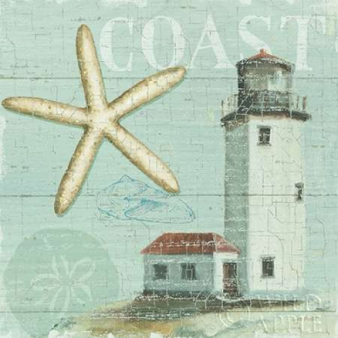 Posterazzi Beach House II Canvas Art - Lisa Audit (24 x 24)