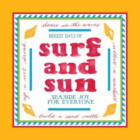 Posterazzi Beach Surf Canvas Art - Sharyn Sowell (24 x 24)