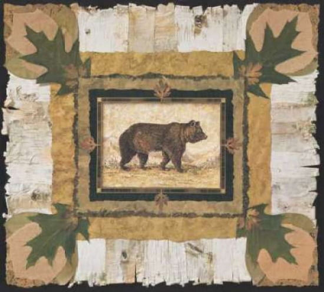 Posterazzi Bear Canvas Art - Pamela Gladding (24 x 24)