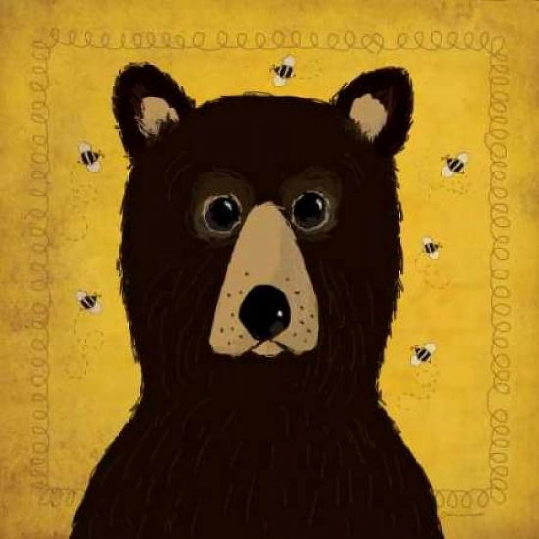 Posterazzi Bear Canvas Art - Stephanie Marrott (24 x 24)