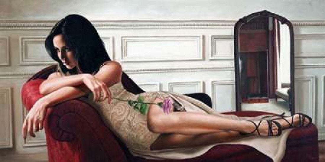 Posterazzi Beauty in an Interior Canvas Art - Pierre Benson (10 x 20)