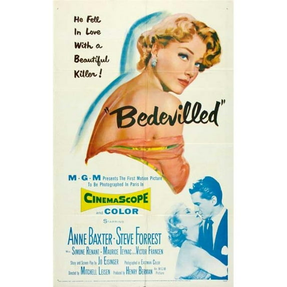Posterazzi MOVCB37073 Bedevilled Movie Poster - 27 x 40 in.