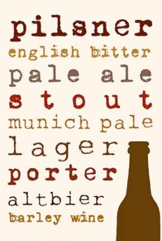 Posterazzi Beer I Canvas Art - Anna Quach (24 x 36)
