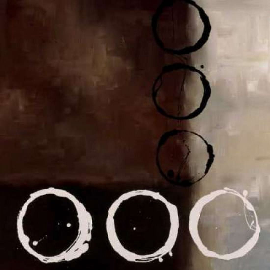 Posterazzi Beige Circles II Canvas Art - Laurie Maitland (24 x 24)