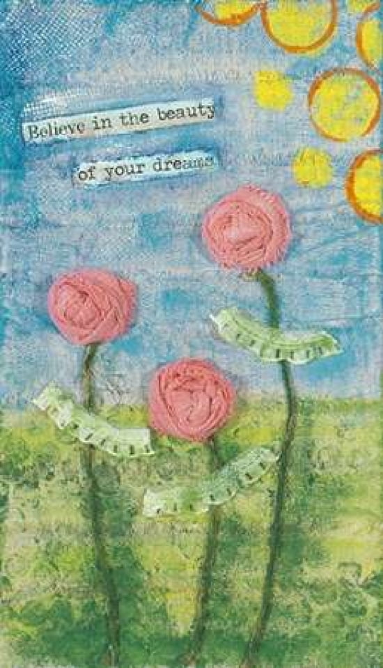 Posterazzi Believe Canvas Art - Cassandra Cushman (24 x 36)