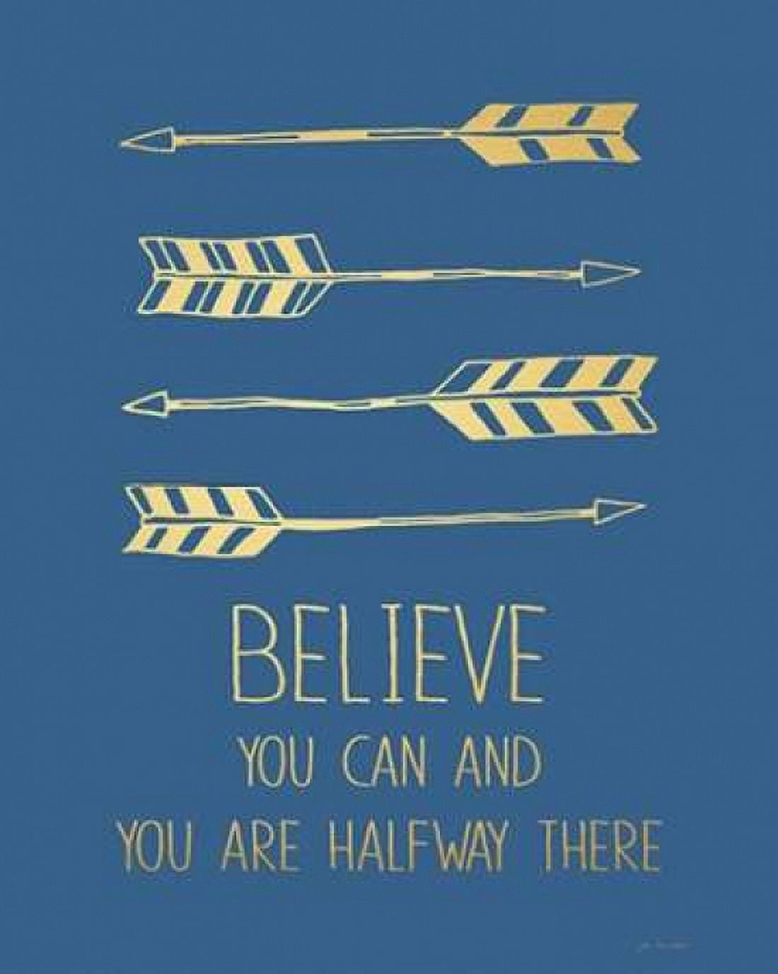 Posterazzi Believe Canvas Art - Jo Moulton (24 x 30)