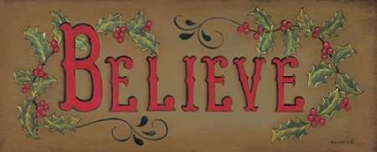 Posterazzi Believe Canvas Art - Kim Lewis (24 x 48)