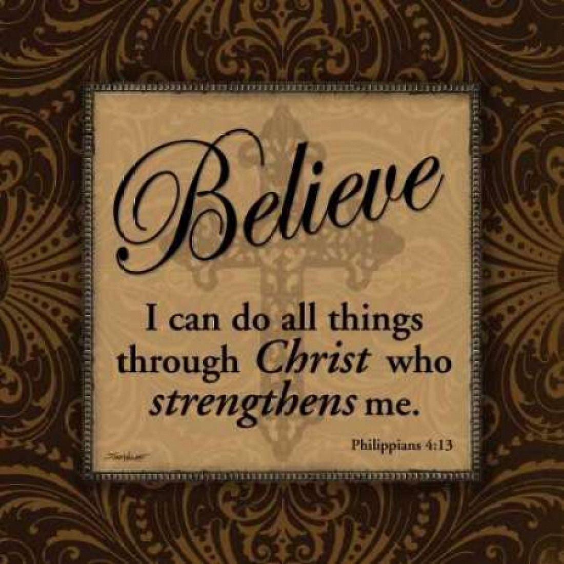 Posterazzi Believe Canvas Art - Todd Williams (24 x 24)